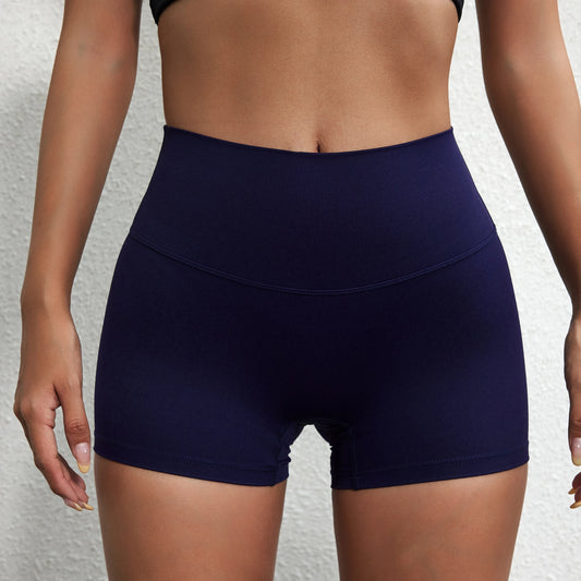 High-Waist Seamless Yoga Biker Shorts for Woman