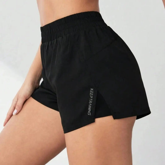 Women’s 2-in-1 High Waist Training Shorts with Pocket